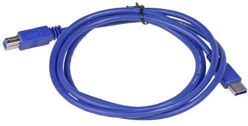 AKYGA AK 09 USB 3.0 High Speed A Male to B Male Printer Cable 1.8 m Blue