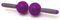 SISSEL Spiky Twin Roller Lilac Massage, Lila, 20 x 20 x 20 cm