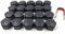 Partsdealers Radmutter-Abdeckkappen für Opel Insignia A Mk1 2010–2017, 22 mm, Schwarz, 20 Stück + Werkzeug