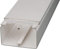 CabCom PVC Kabelkanal Kabelleiste Kabelschacht Brüstungskanal zur Montage an Wand oder Decke Diverse Größen und Farben 2 Meter 90 x 60 mm weiß