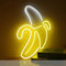 Banane Neonlicht LED Schild USB Beleuchtung gelb Leuchtreklame Reklame Licht, Kunst Neonlichter Bar Party Wand Dekoration Weihnachten Geburtstag Wohnzimmer Kindergeschenk dekorative Wandbeleuchtung