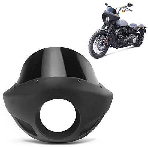 Scheinwerfer Verkleidung für Yamaha XVS 650 Drag Star VD4 5,75 sw matt