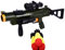 Lance-roquettes Enfants tir Jouet Jedi Poursuite obusier modèle Militaire Manger Poulet Jouet Bazooka Jouet Pistolet. (Armée Verte)