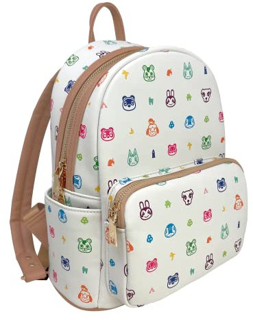 Controller Gear Animal Crossing - Mochila pequeña pequeña para Libros, Bolsa de Viaje para Consola Nintendo Switch y Accesorios, patrón de Año Nuevo