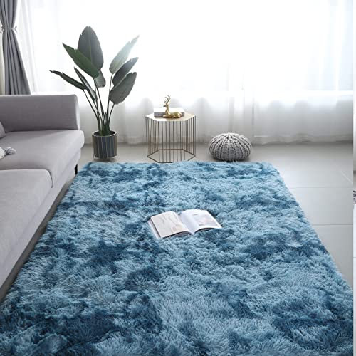 Giural Teppiche für Mädchenzimmer, großer Teppich, weicher, Flauschiger Teppich für Mädchenzimmer, Kinderteppiche, Flauschige Teppiche für Wohnheime, Rutschfester Teppich,31.5 * 47.3inch