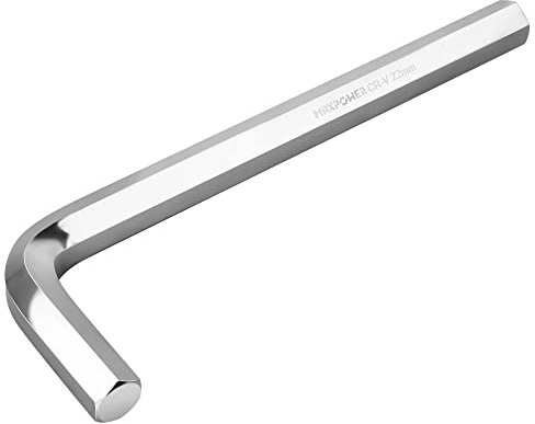 MAXPOWER 22mm Jumbo Hex Key, L-shape Metric Allen Wrench