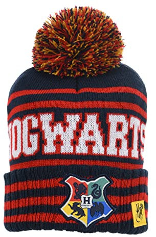 Harry Potter Jungen Mützen (Marineblau,54)