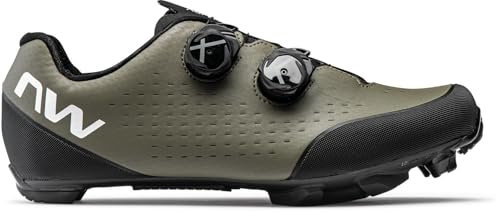 Northwave Rebel 3 MTB Herren Schuhe, Fahrradschue grün 46