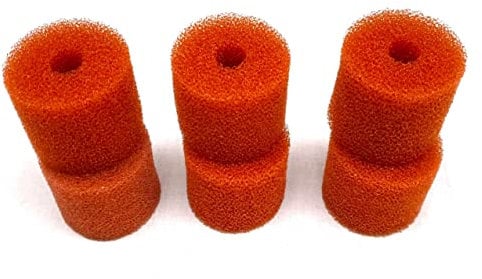 Steppan Ersatz- Vorfilterschwämme (6 Stück Rund) passend für Oase BioMaster 250 – 350 – 600 – 850 und -Thermo (ppi 30)