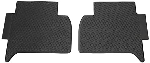 Volkswagen 2H006151282V Fußmatten Premium Allwetterfußmatten 2X Gummimatten hinten, schwarz