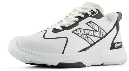 New Balance Women's FuelCell Romero Duo V2 Trainer Softball Shoe, White/Black, 5 M