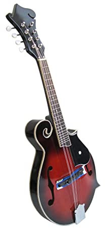 Mandolina De Guitarra Tipo F De 8 Cuerdas Mandolina Tipo F Mandolina De Ocho Cuerdas con Estuche De Cuero mandolina para Principiantes