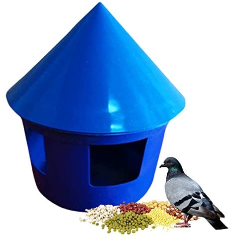 Gcroet Chicken Feeder, Chicken Feeder Poultry Waterer Dispenser Poultry Feed And Grit Station For Chicks Duck Goose Turkey