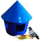 Gcroet Chicken Feeder, Chicken Feeder Poultry Waterer Dispenser Poultry Feed And Grit Station For Chicks Duck Goose Turkey