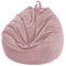 FANSU Sitzsack Waschbar Ohne Füllung, Stuhlbezug Indoor Outdoor für Kinder Erwachsene, Kordsamt Textile Aufbewahrung (100x120cm, Rosa)