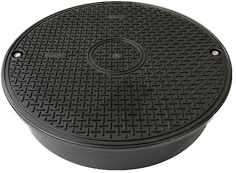 KARMAT Kunstoff Schachtabdeckung P315 Schachtdeckel DN 315 bis 7,5 t für Vollwandrohr | Abdeckung | Deckel