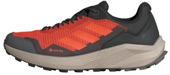 adidas Herren Terrex Rider Gore-TEX Trail Running Shoes Trailrunning-Schuhe, Orange/Orange/Core Black, 44 2/3 EU