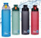 Majestic Sport Okosei Trinkflasche 750ml, Wasserflasche BPA-Frei, Tritan, gym flasche, Sportflasche für Fahrrad, Outdoor, Fitness, Leicht, Stoßfest, Wiederverwendbar, Blau.