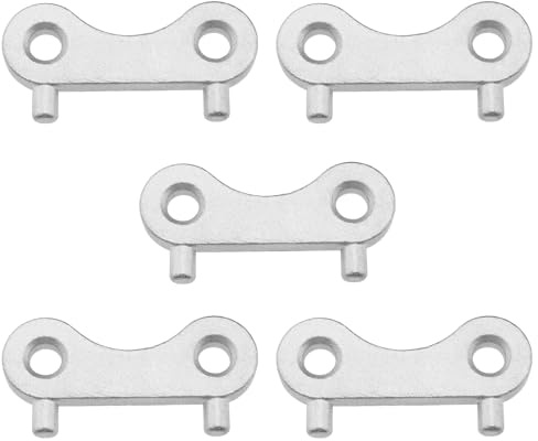 SG Store 5Pcs Marine Water Tank Cap Key Boat Tank Cap Spare Key 316 Stainless Steel Marine Water Case Key for Diameters 38mm 50mm Sewage Outlets Fuel Water Tank