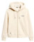 Superdry Damen Essential Kapuzenjacke mit Logo Tapioka Creme Beige 42