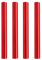 Azarxis Zeltstange Reparatur Set, Alu Zeltgestänge Reparaturset für Durchmesser 8.6-9.5mm / 7.9-8.5mm (Rot - 4 Stück, 11mm)