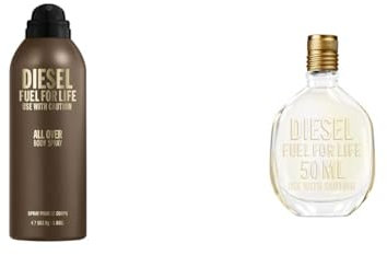 Diesel Fuel for Life Body Spray 200ml + Diesel Fuel For Life Homme Eau de Toilette 50ML