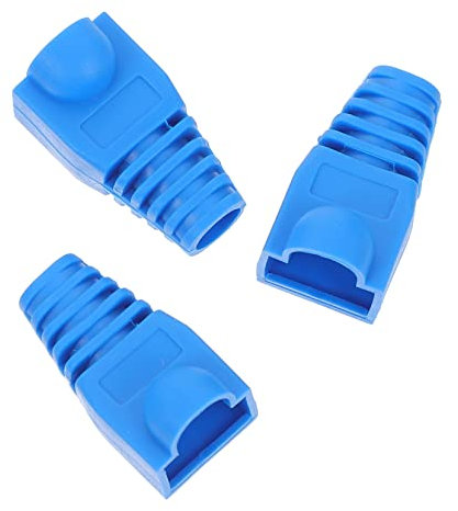 Artibetter Network Cable Cap 100 PCS Strain Relief Boot Anti-bend Cable Boots Cap for RJ45 Cat 5 Cat 6 Easy to Install
