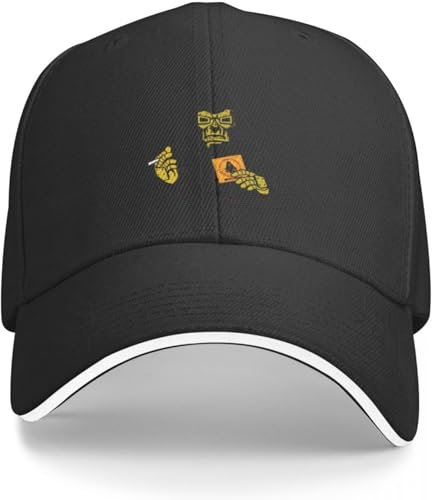 RYVOWETP Baseballmütze Snapback Sonnenhut MF Doom: Baseball Cap Luxus Herren Hut Caps Hüte Baseball Cap Golf Cap Damen Golfbekleidung Herren Geschenk