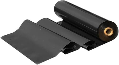HDPE-Gartenteichfolie, 4,7 mm dick, Teichfolie fischsicher, flexibel, 13 x 20 Fuß, 16 x 33 Fuß, 23 x 33 Fuß, schwarze Teichfolie for Wassertank, Fisch- oder Koiteich-Wassergarten(6x6m/20x20ft)