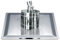 Ruspela 12 Inch Rainfall Shower Head - High Pressure Square Stainless Steel Shower Head with 5-Stage Filtration, Self-Cleaning Nozzles, Universal Wall/Ceiling Mount Waterfall Rain Fall Showerhead