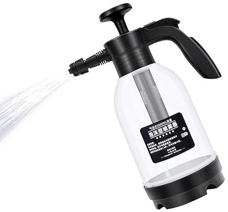 2 l Schaumsprüher für Autowäsche, robuste Druckschaumkanone mit verstellbarer Düse, für Tiefenreinigung, kompatibel mit Eimern, Gartenschläuchen und den meisten Autowaschseifen (1 Stück)