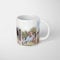 GIFTIMIZED Personalised Upload Your Own Photos Custom Text Coffee Cup Tea Mug | British Made | 11oz Spacious Mug | Large Handle Easy Grip | Custom Photo Gift (3 Images Collage)