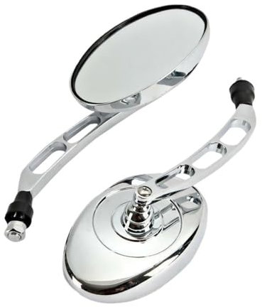 VENHIRL Rückspiegel Motorrad-Zubehör, Motorrad-Rückspiegel, Überzug Motorrad-Rückspiegel Für Ro&ad Slide Sportster