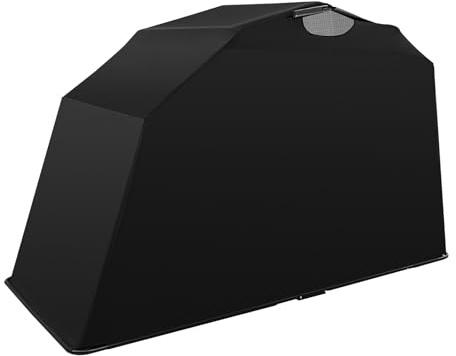 jiumxliu Motorrad Zelt Garage Carport Zeltgarage für Motorrad Roller Wetterfest Zelt für Outdoor Zubehör Schwarz 270x105x155cm