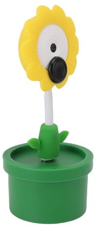 ASHATA Plant Camera Fit pour Switch 2, Type C Plug and Play Webcam avec Un Objectif Grand Angle à 120 Degrés et Un Support Réglable, pour Les Jeux AR, des Appels Vidéo en Direct en (Tournesol)