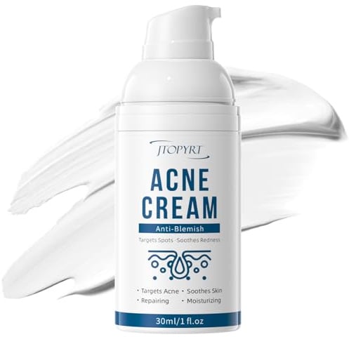 Acne Cream: Acne Care Spot Cream Acne Pimples Recurrent Breakouts Face Care Suitable for all skin types Post-acne Scar Repair 30ml / 1fl oz