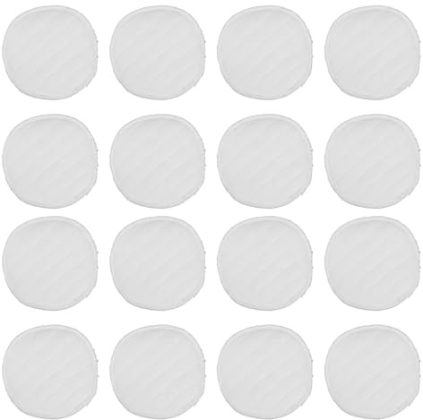 YARNOW 20pezzi Coppette Assorbilatte Lavabili in Cotone Tappetini Riutilizzabili Per Allattamento Al Seno Forniture Per Allattamento Per Mamme Che Allattano e Cura Quotidiana