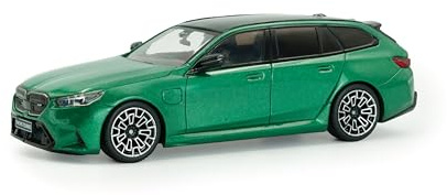 Solido BMW G99 MS Touring – Moderner Performance-Kombi mit breiter Niere, sportlicher Linienführung, Diecast Modellauto, Isle of Man Grün, 1:43