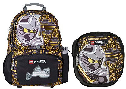 Lego Core Line Freshmen Ninjago Cole Schulrucksack, 41 cm, 33 liters, Schwarz (Negro)