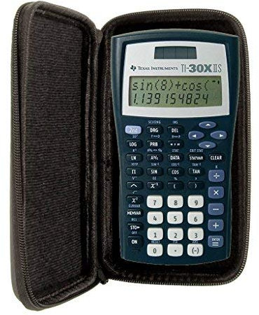 WYNGS Schutztasche Schwarz kompatibel mit TI-30XIIS