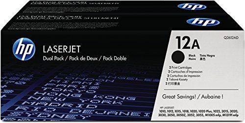 HP 12AD Laserjet Original Toner schwarz Standardkapazität 2 x 2.000 Seiten 2er-Pack
