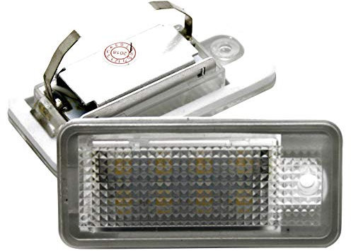 2X LED SMD Kennzeichen Module - E-Prüfzeichen - Plug & Play - 6000K - 1N