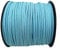 PAMIR TONG 100 Yards Suede Leather Cords Leather Lace Flat Faux Suede Cord String Thread Velvet Cord for Necklace, Bracelet, Beading and DIY Crafts (Lake Blue)