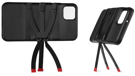 Joby JB01649-BWW Standpoint - Funda para Google Pixel 4 - Protectora, Patas de Trípode en Aluminio, Carga Inalámbrica, para Selfies, Fotografía, Astrofotografía, Vídeo, Vlogging, Streaming