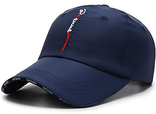 CLAPE Schnelltrocknend Baseball Mütze Basecap Atmungsaktiv Outdoor Kappen für Herren Wasserdicht Sport Kappe Run Cap Unstructured Ultra-Thin Super-Light Cappy