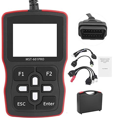 Yosoo Motorcycle obd scanner, Motorcycle Scanner OBD2 Code Reader Automotive Diagnostic Tool, popular