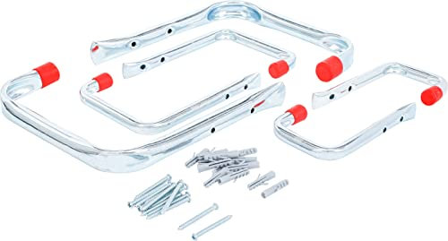 BGS Diy 88300 | Wandhaken-Sortiment | 6-tlg.