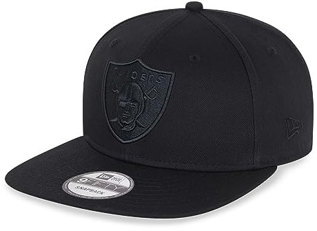 New Era Las Vegas Raiders NFL Black on Black 9Fifty Snapback Cap - S-M (6 3/8-7 1/4)