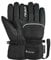 Reusch Kinder Teddy Gore-tex Wind-und Wasserdicht Warme Skihandschuhe Sporthandschuhe Schneehandschuhe Zum Schlittenfahren Winter-Handschuhe,Schwarz/Schwarz Melange,5.5