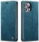 ZOETEC Wallet Case for iPhone 14 Pro PU Leather Flip Magnetic Case With Card Slots/TPU Shell, Anti-Slip & Shockproof (Green)